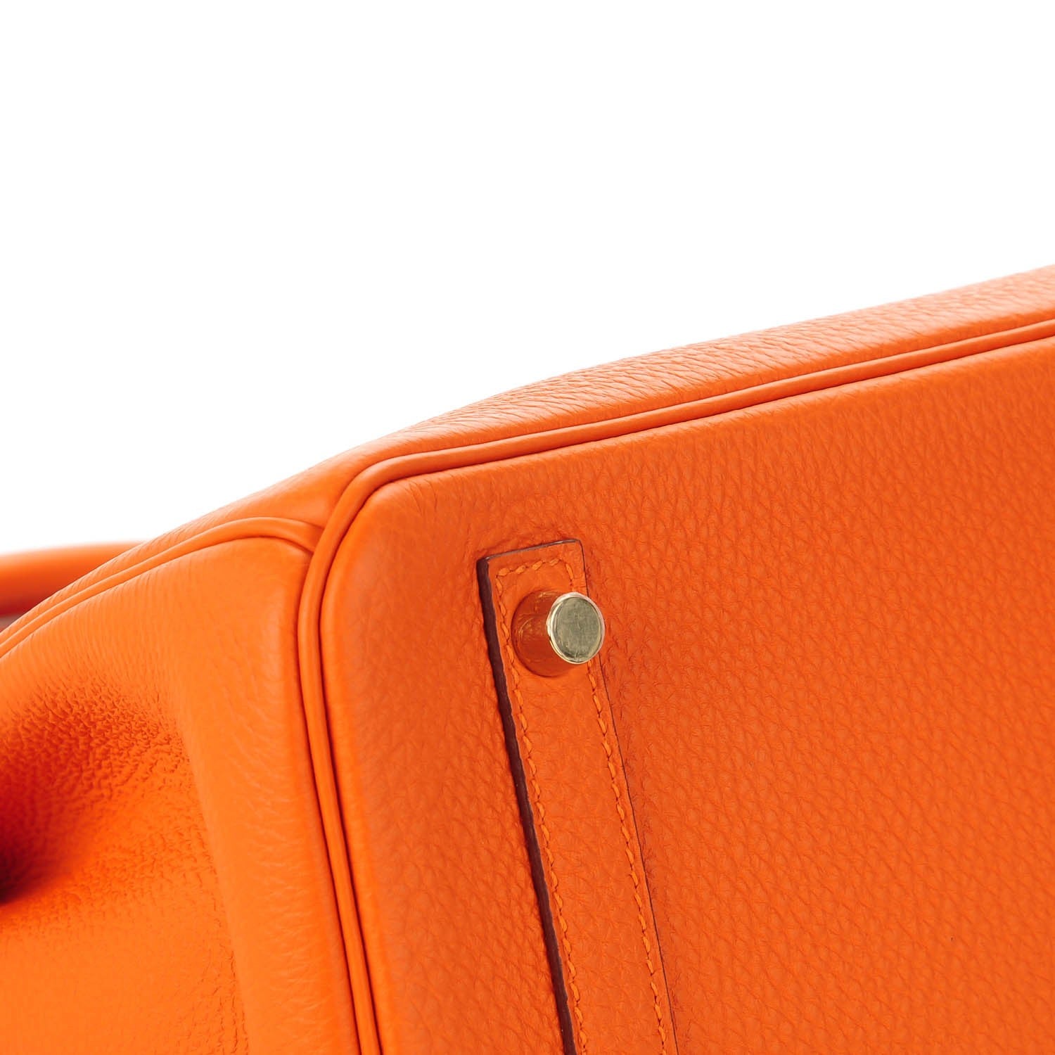 Hermes Togo Birkin 30 Orange 7 of 23