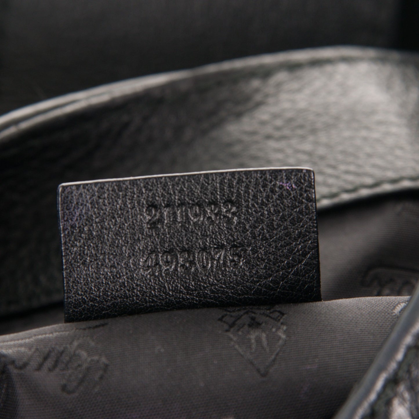 Guccissima Large New Ladies Web Hobo Black