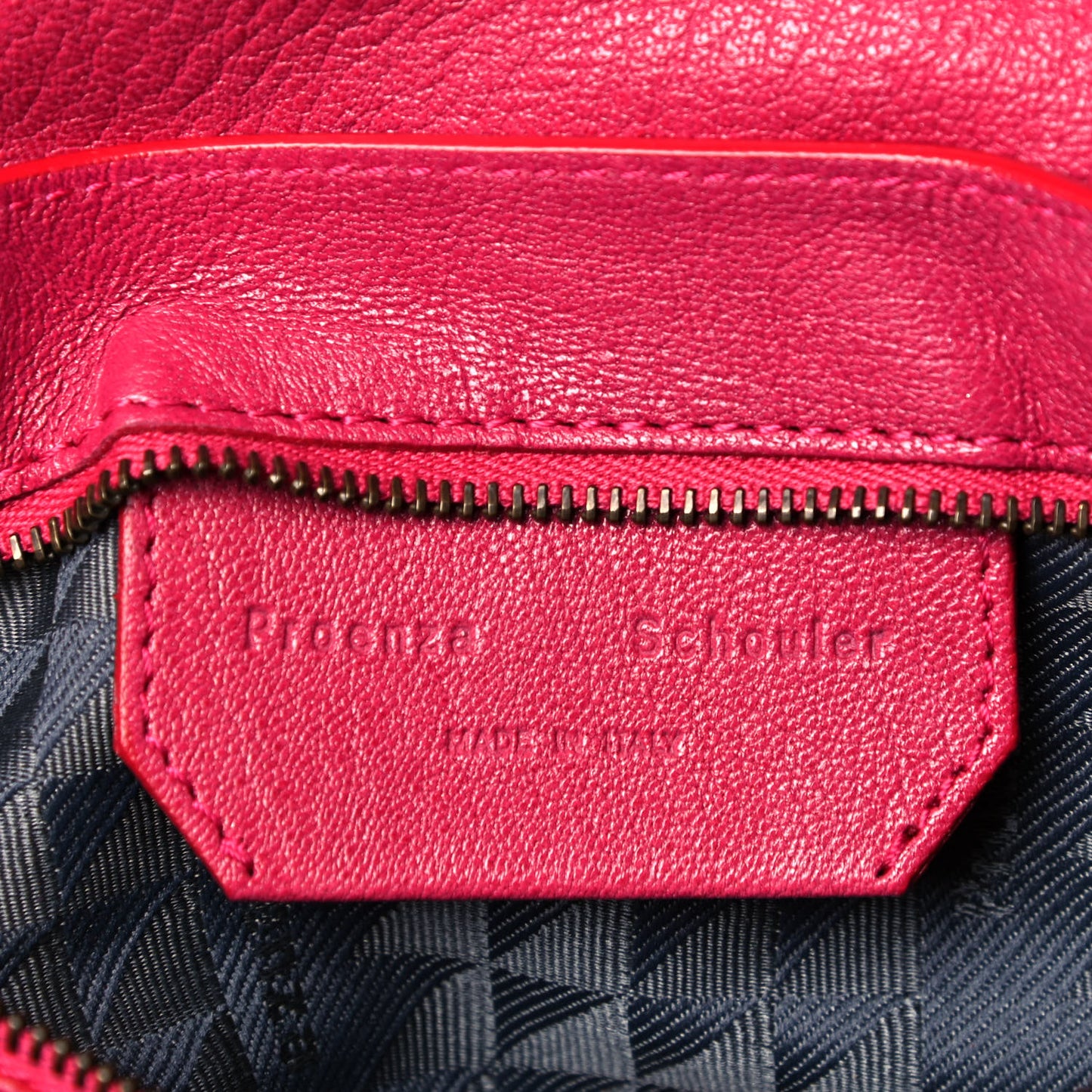 Lambskin Medium PS1 Satchel Red