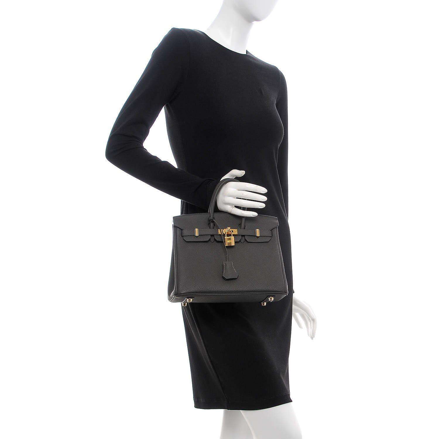 Hermes Togo Birkin 25 Graphite 2 of 37