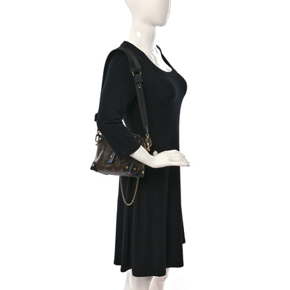 Louis Vuitton Monogram Petite Malle Souple Black 2 of 8