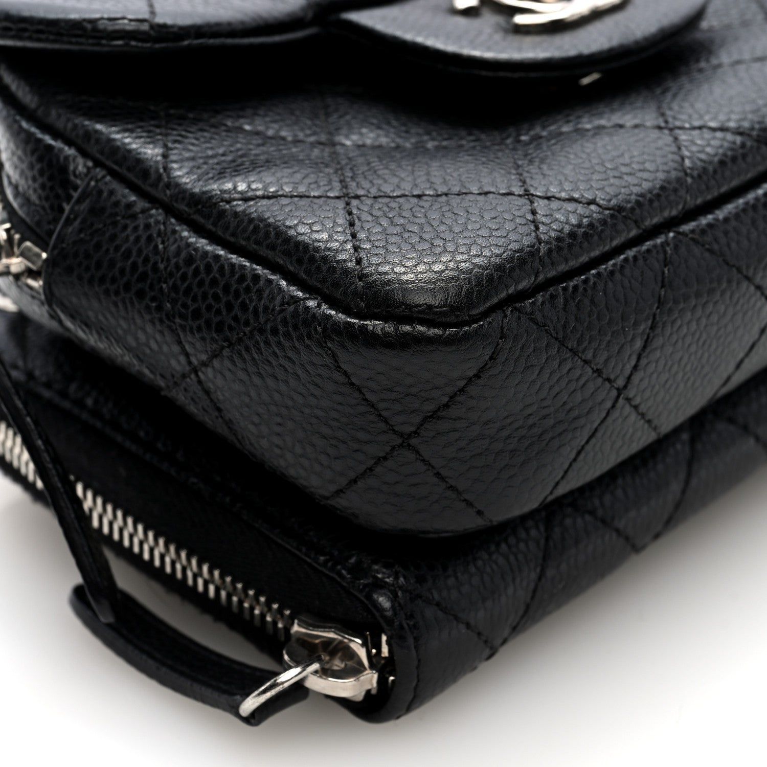 Chanel Caviar Quilted New Mini Flap Black 9 of 10
