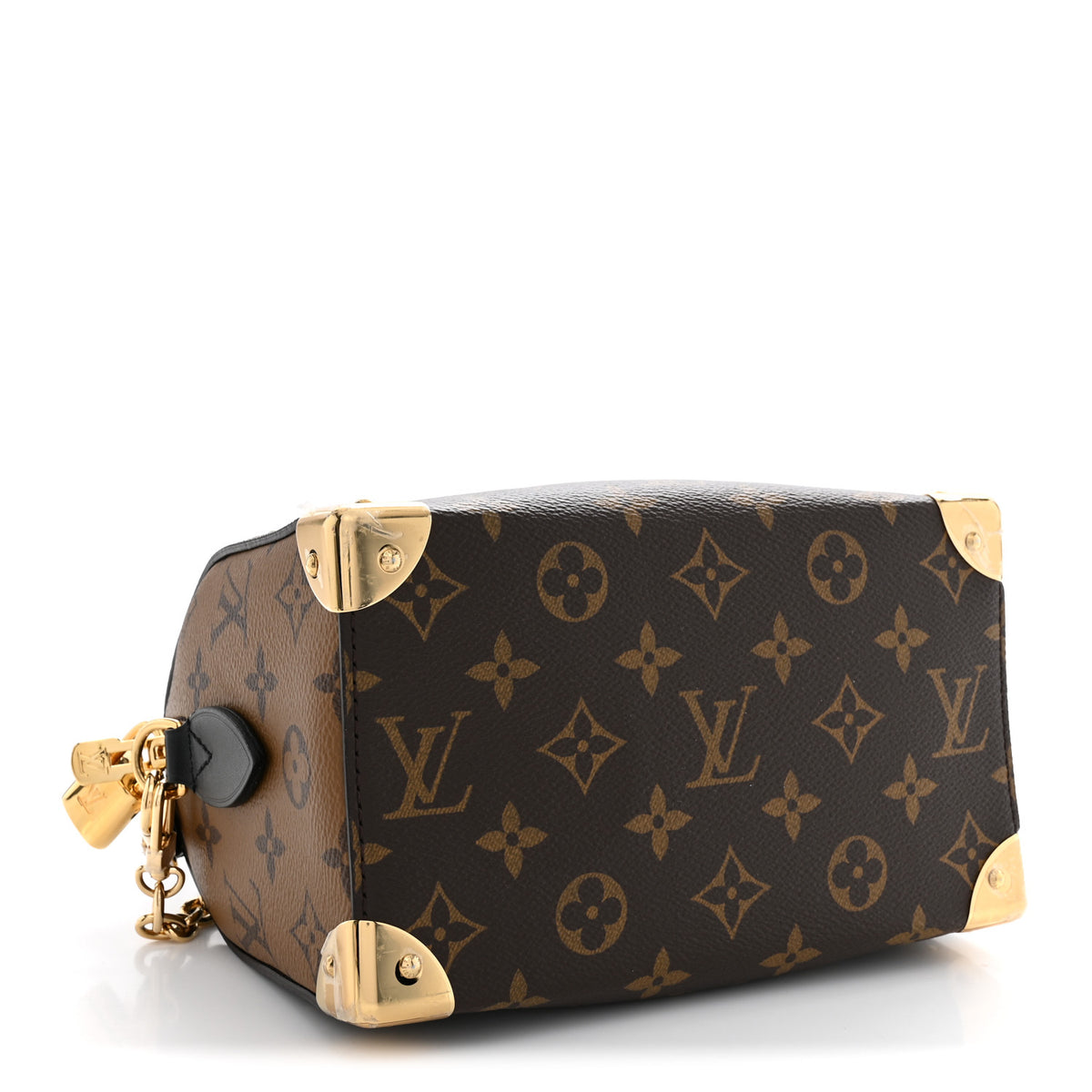 Louis Vuitton Reverse Monogram Speedy Trunk 20 4 of 9