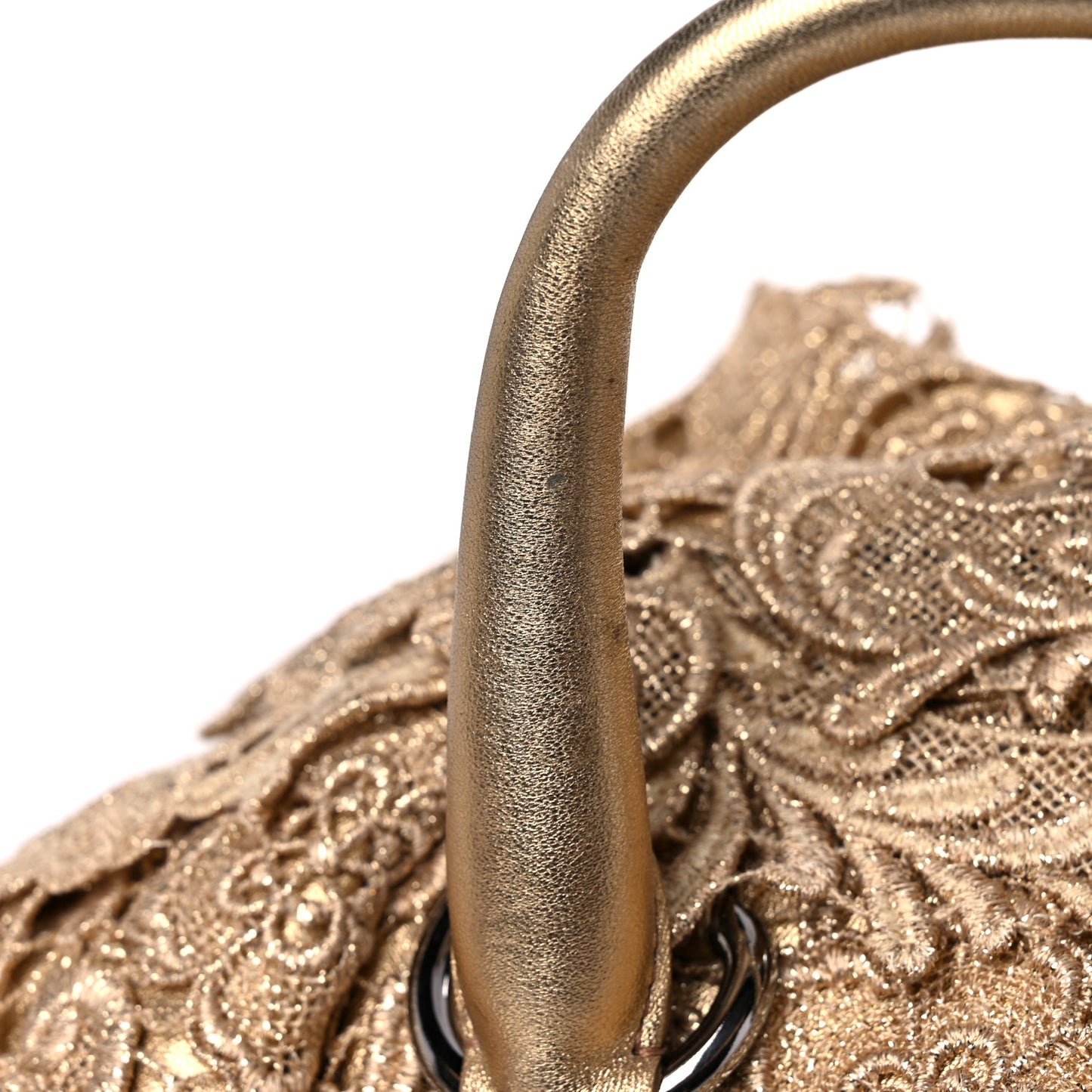 Lace Pizzo S Bowler Oro Lurex