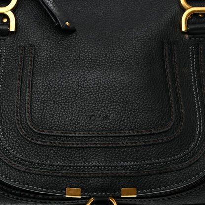 Chloe Calfskin Small Marcie Satchel Black 7 of 11