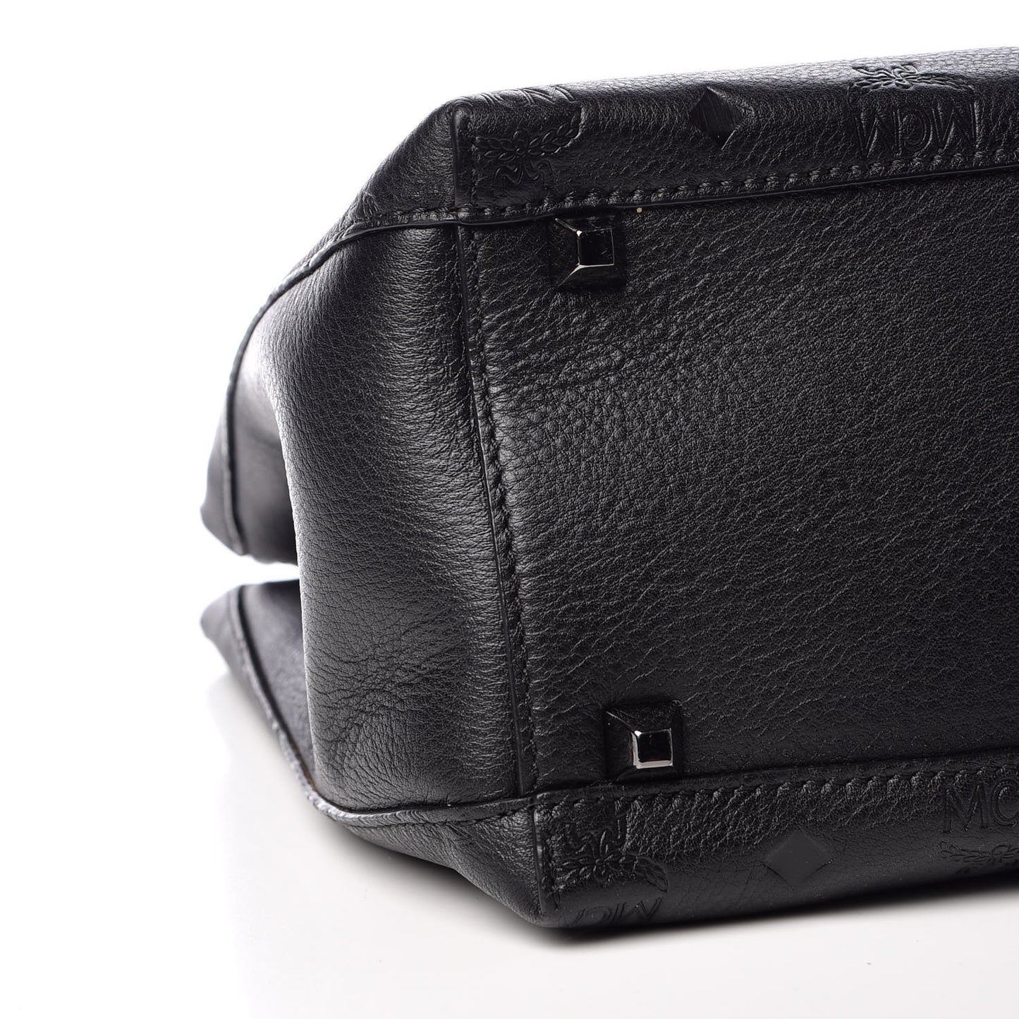 Calfskin Ottomar Monogram Sarah Convertible Hobo Black