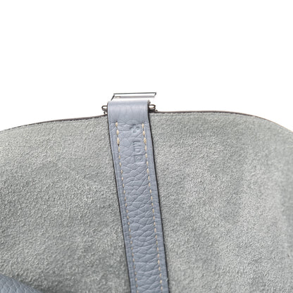Hermes Taurillon Clemence Picotin Lock 22 MM Bleu Lin 8 of 11