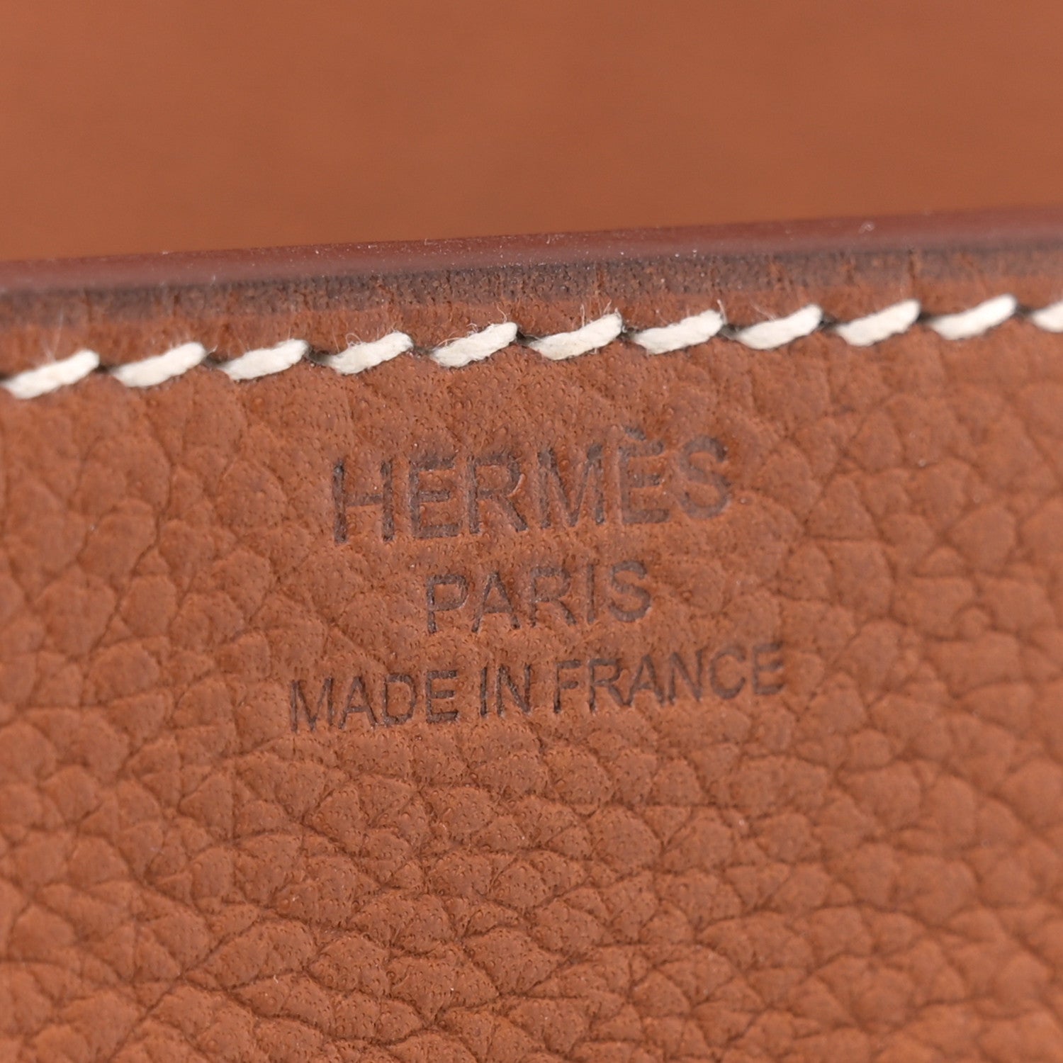 Hermes Barenia Faubourg Kelly Messenger PM Fauve 6 of 12