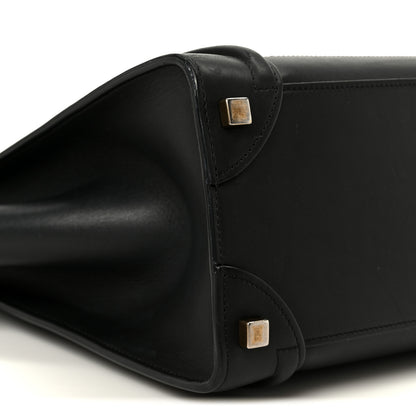 Celine Smooth Calfskin Micro Luggage Black 9 of 11