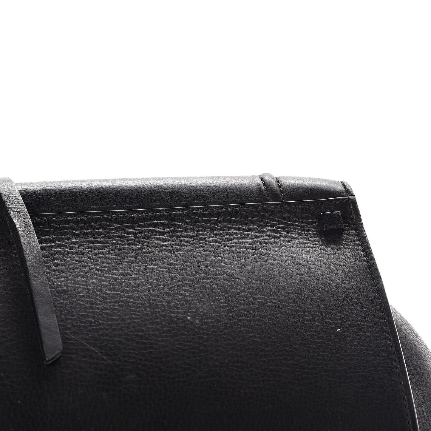 Supple Calfskin Medium Phantom Luggage Black