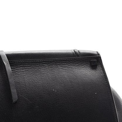 Celine Supple Calfskin Medium Phantom Luggage Black 10 of 11