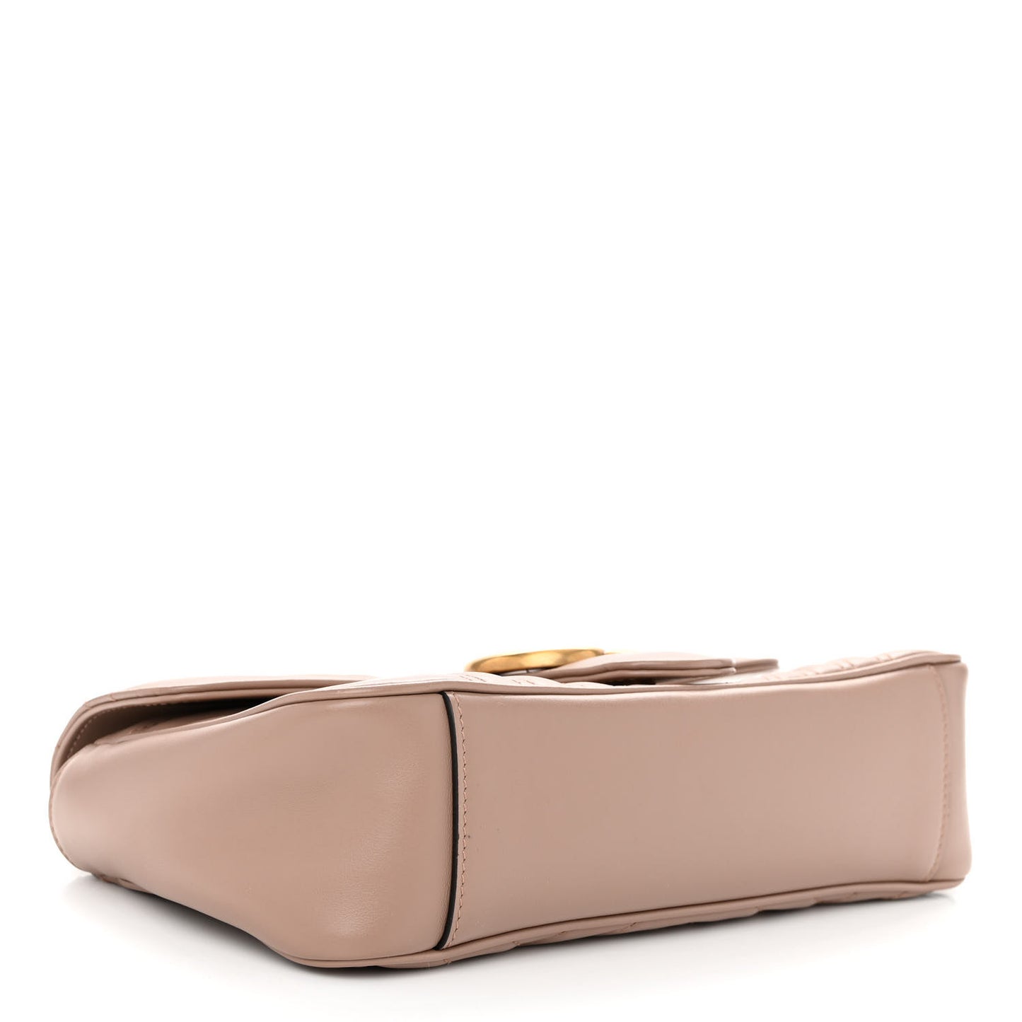 Calfskin Matelasse Small GG Marmont Shoulder Bag Porcelain Rose