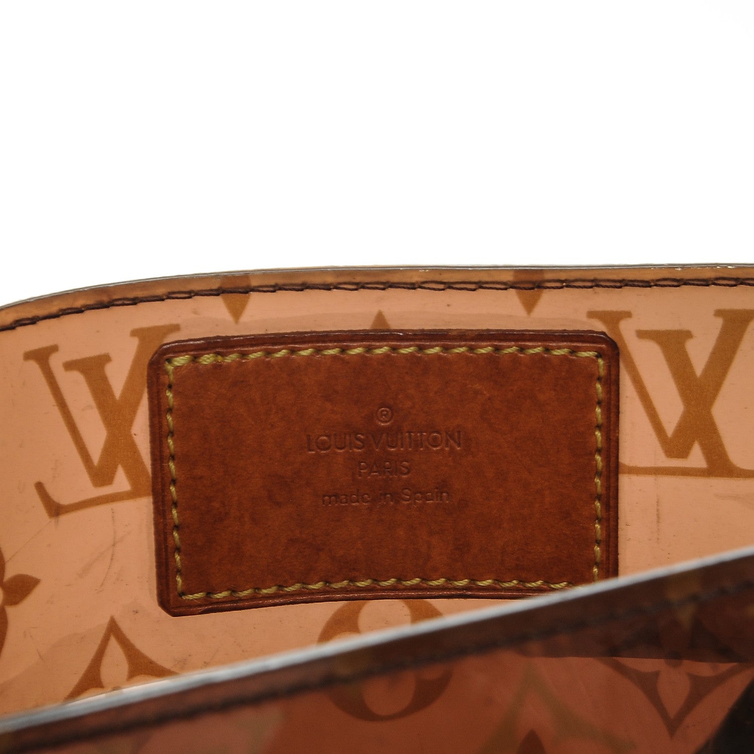 Louis Vuitton Vinyl Sac Ambre PM 6 of 6
