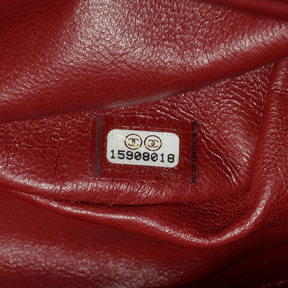 Chanel Aged Calfskin Quilted 2.55 Reissue 227 Flap Red 9 of 10