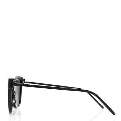 Saint Laurent Square Acetate Metal SLM48S Sunglasses Black 3 of 8