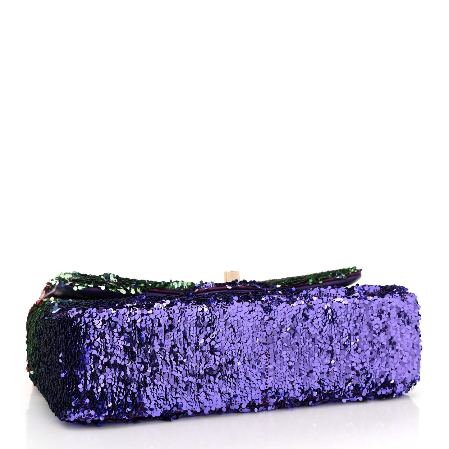 Gradient Sequin CC Small Single Flap Multicolor