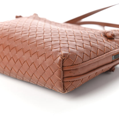 Bottega Veneta Nappa Intrecciato Pillow Crossbody Messenger Dark Calvados 7 of 10