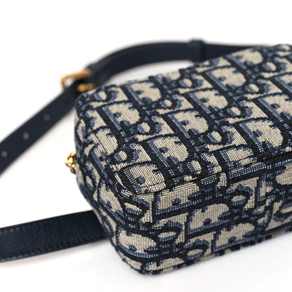 Christian Dior Oblique Belt Pouch Blue 9 of 9