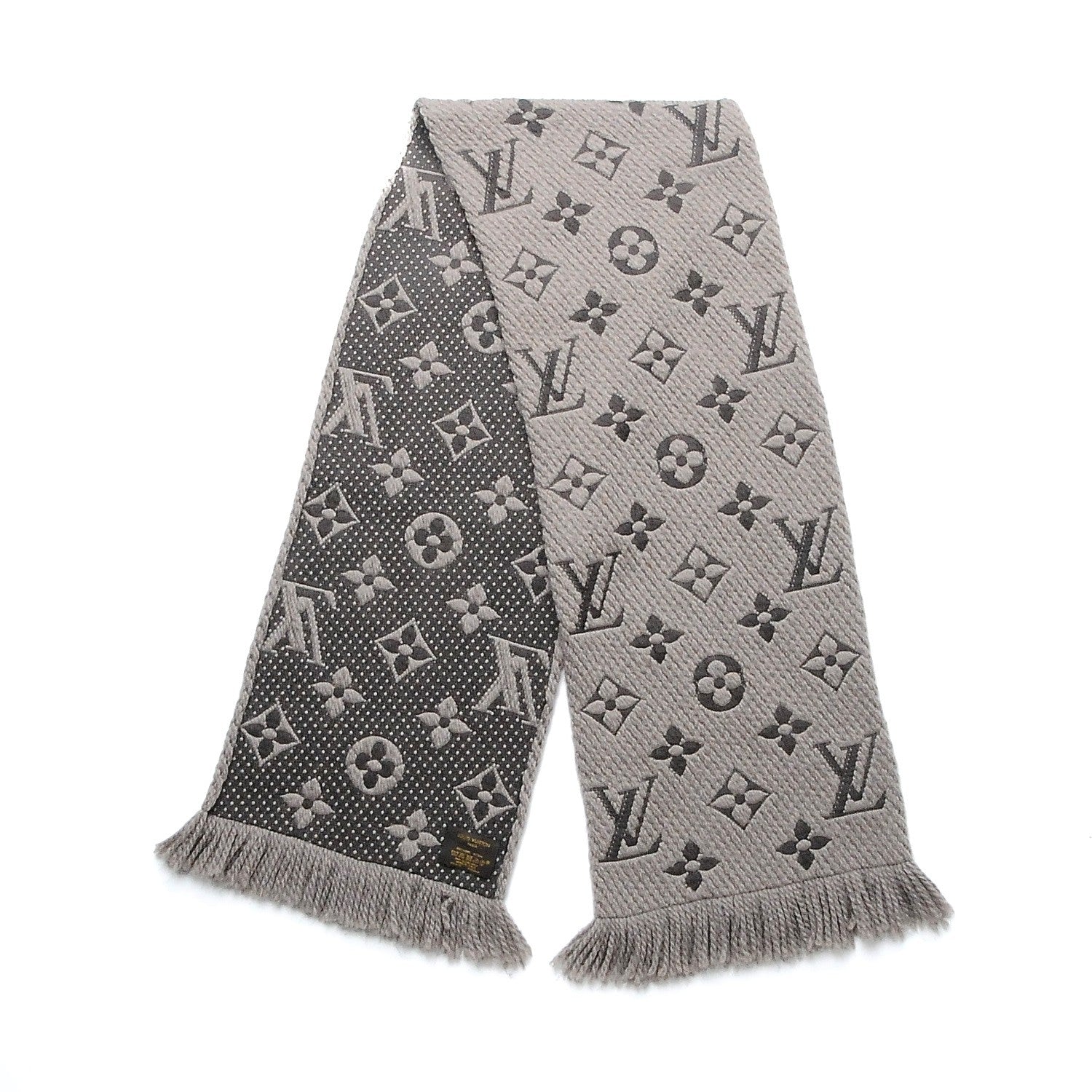 Louis Vuitton Wool Silk Logomania Scarf Verone 1 of 4