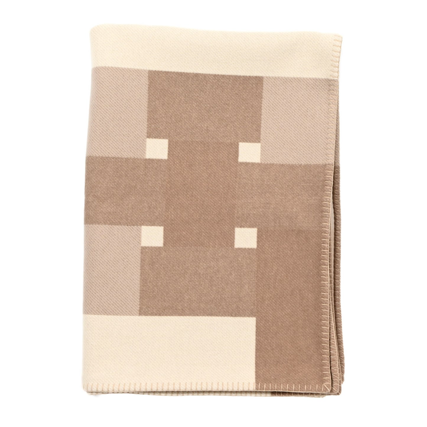 Wool Cashmere Tissage Blanket Sable