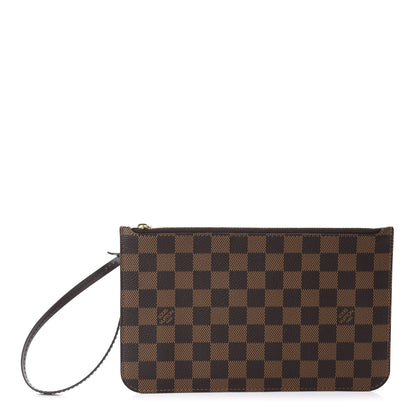 Louis Vuitton Damier Ebene Neverfull MM GM Pochette 1 of 7