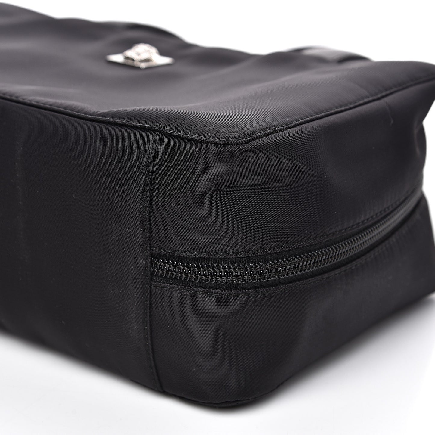 Nylon Bowler Bag Black