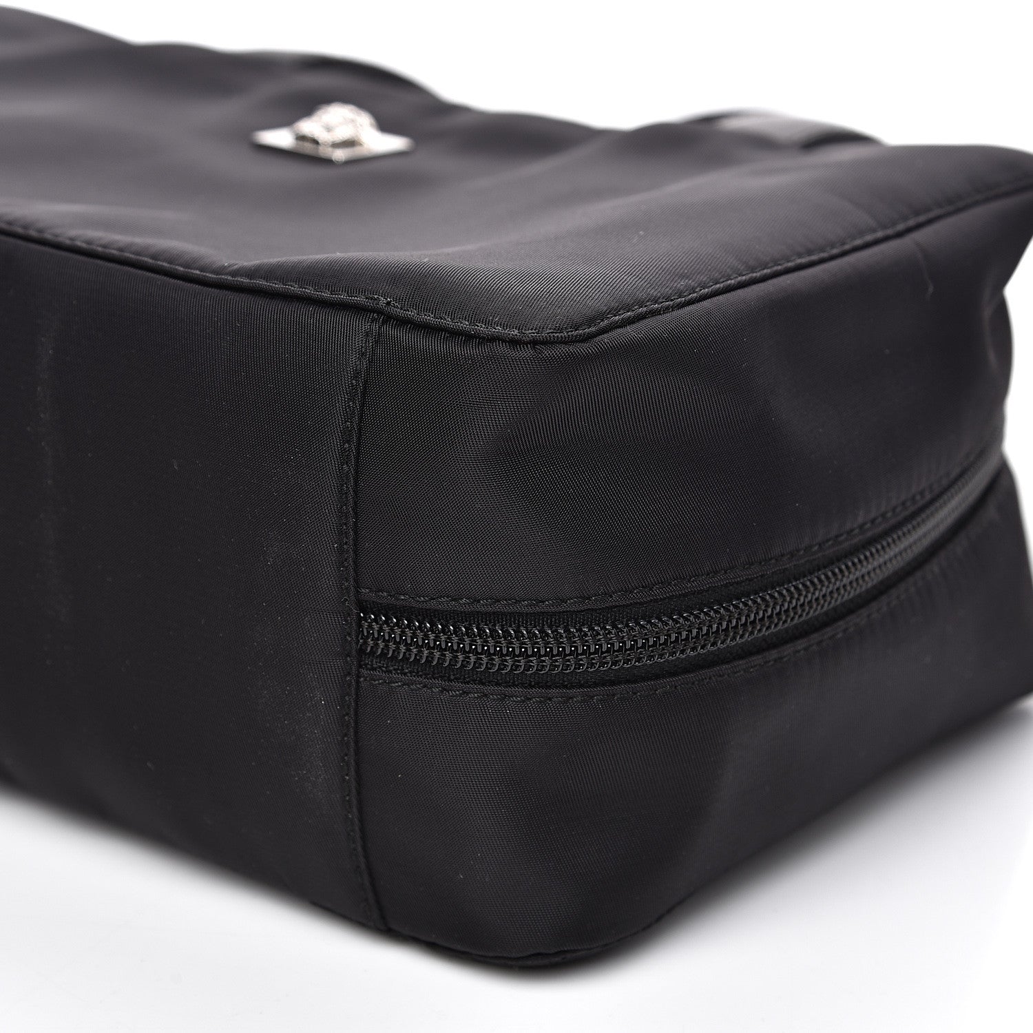 Versace Nylon Bowler Bag Black 9 of 9