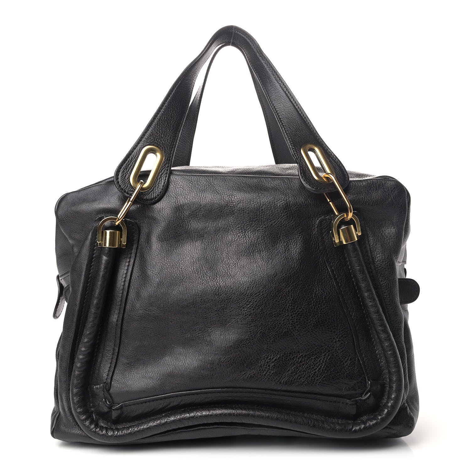 Chloe Calfskin Paraty Tote Black 1 of 5