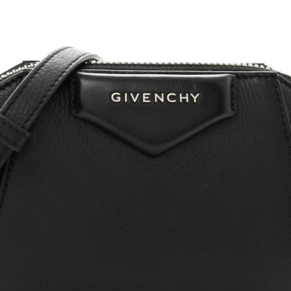 Givenchy Sugar Goatskin Nano Antigona Black 8 of 9