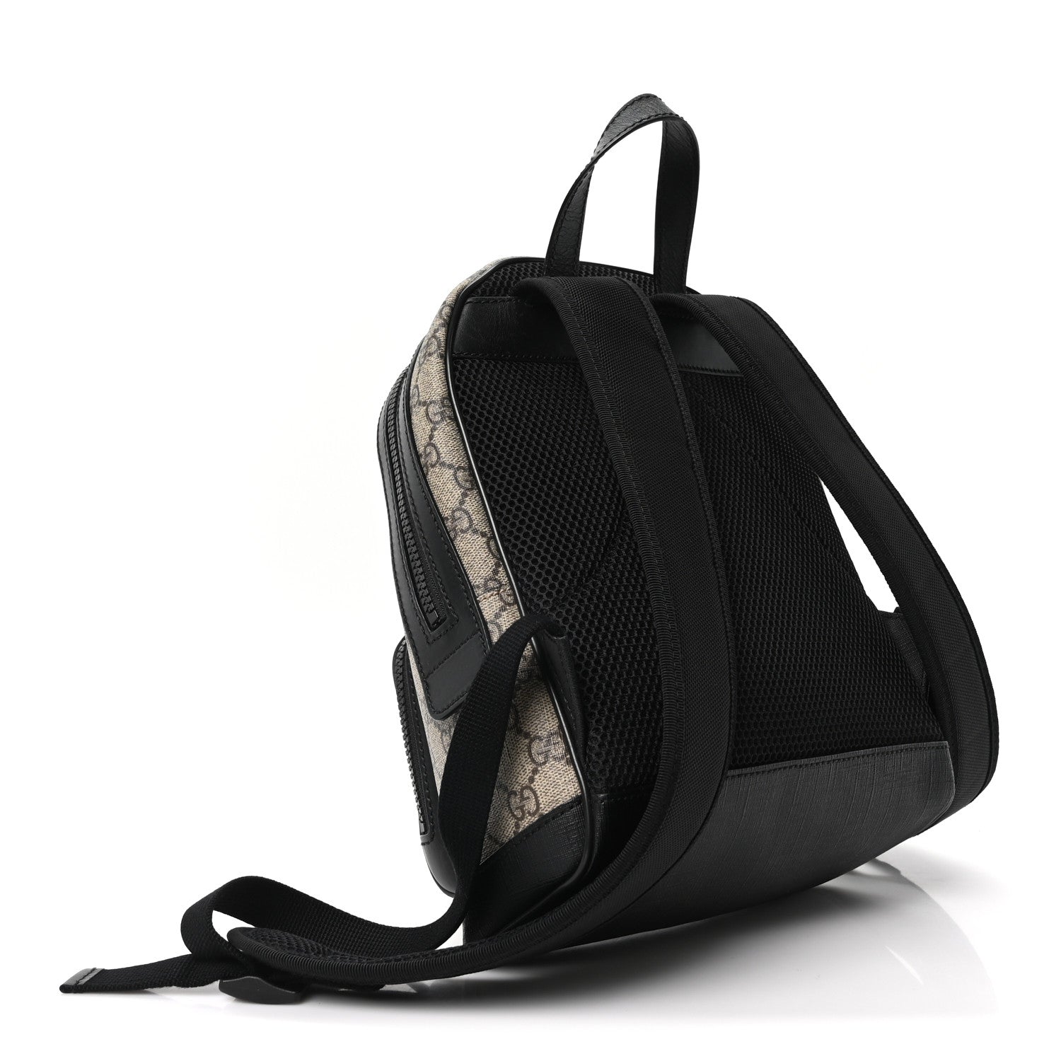 Gucci GG Supreme Monogram Small Eden Day Backpack Black 3 of 10