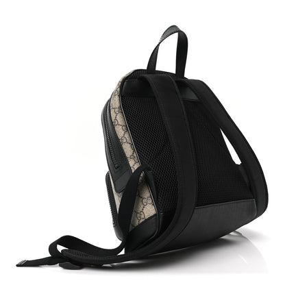 Gucci GG Supreme Monogram Small Eden Day Backpack Black 3 of 10