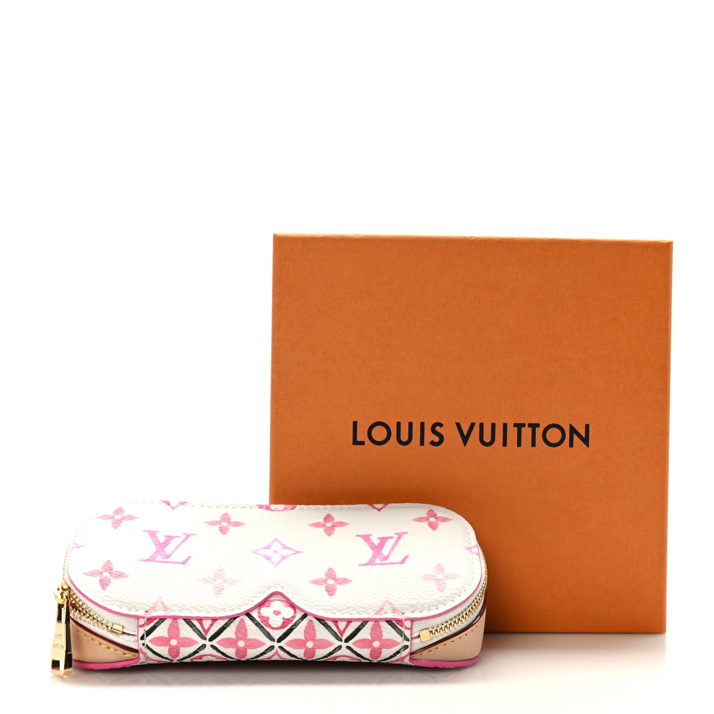 Monogram Giant By The Pool 2.0 Sunglasses Pouch GM Pink