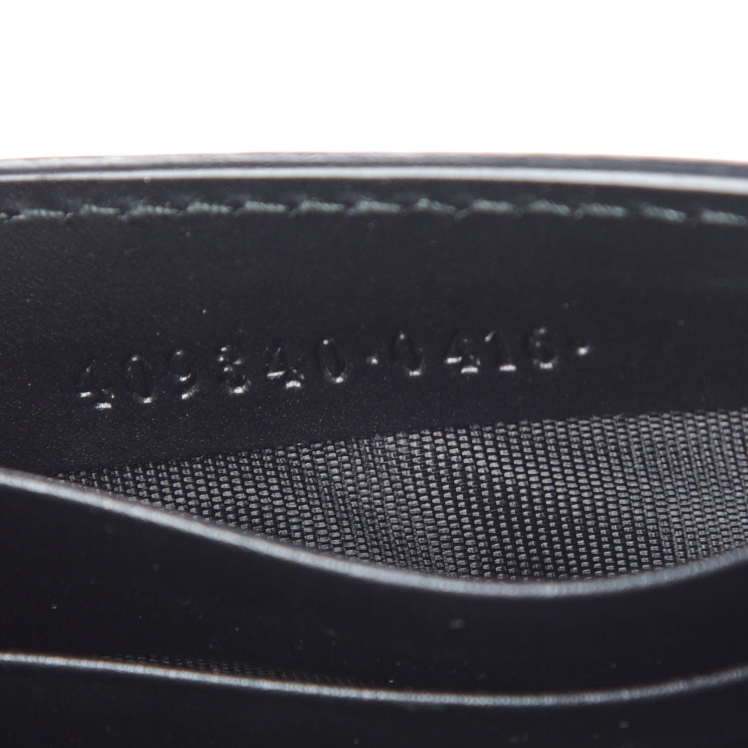 Gucci Guccissima Icon Chain Wallet Black 7 of 9