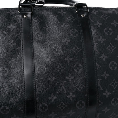 Louis Vuitton Monogram Eclipse Keepall Bandouliere 55 12 of 16