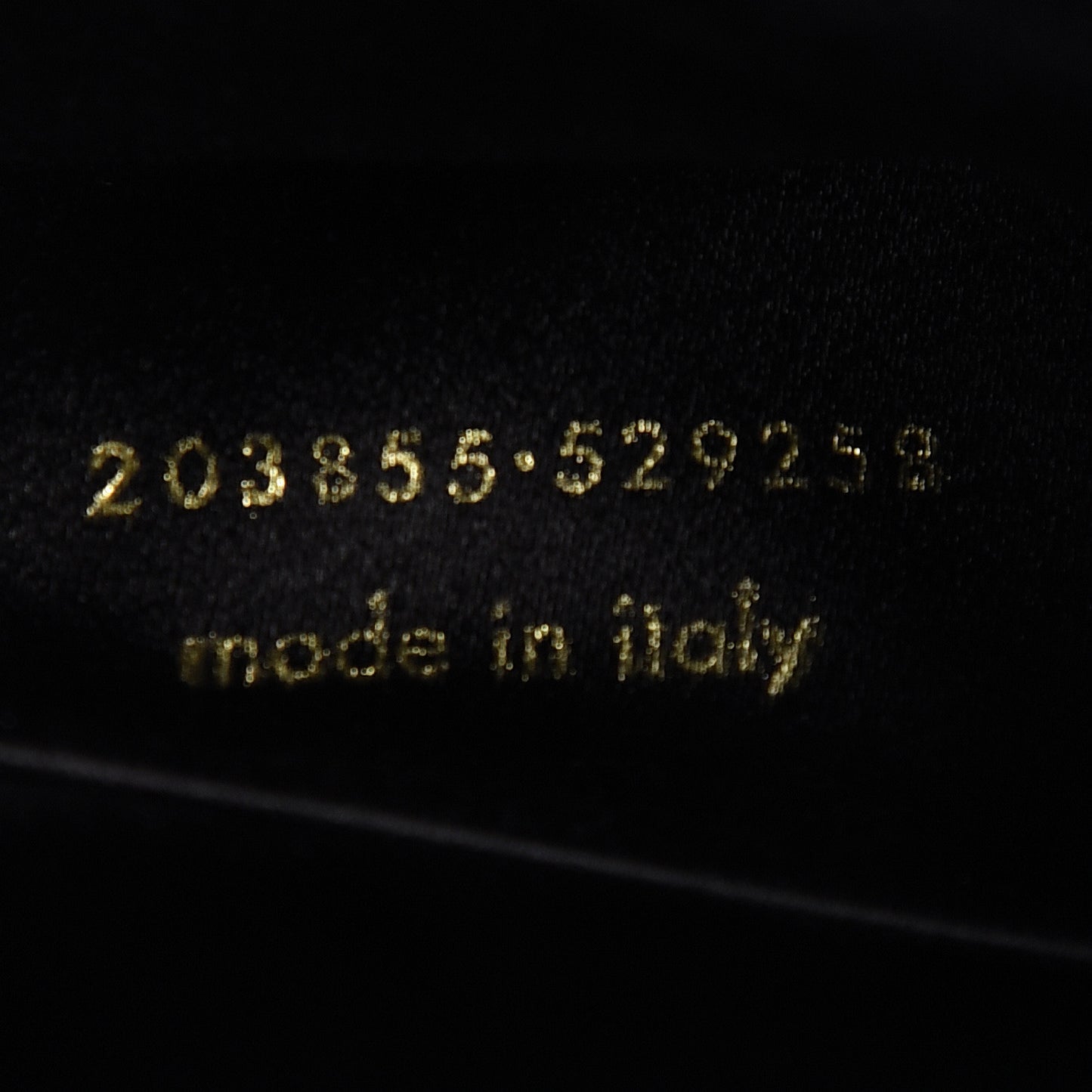 Textured Patent Monogram Large Belle De Jour Clutch Black