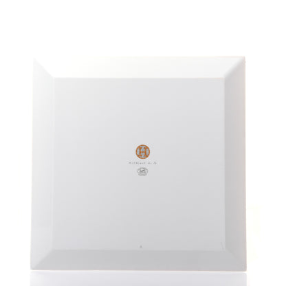 Hermes Porcelain Mosaique au 24 Square Plate 3 of 6