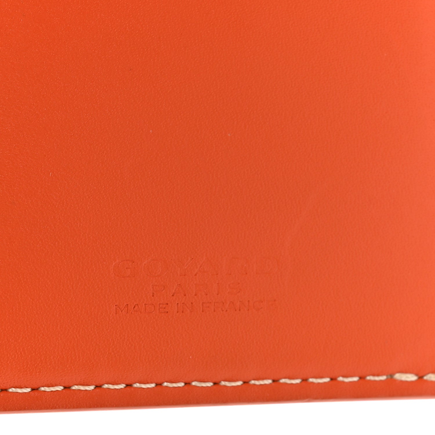 Goyard Goyardine Saint Pierre Card Holder Orange 6 of 9