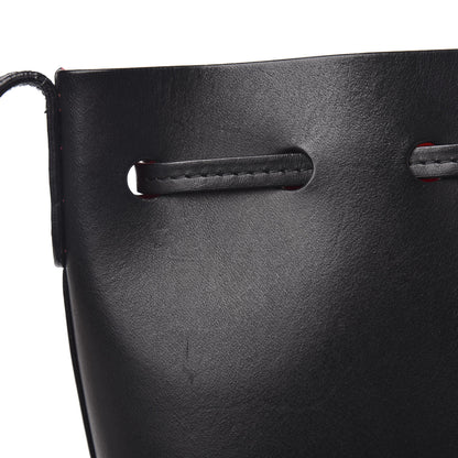 Mansur Gavriel Calfskin Mini Mini Bucket Bag Black Flamma 11 of 11