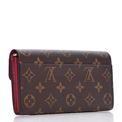 Louis Vuitton Monogram Sarah Wallet NM Fuchsia 3 of 8