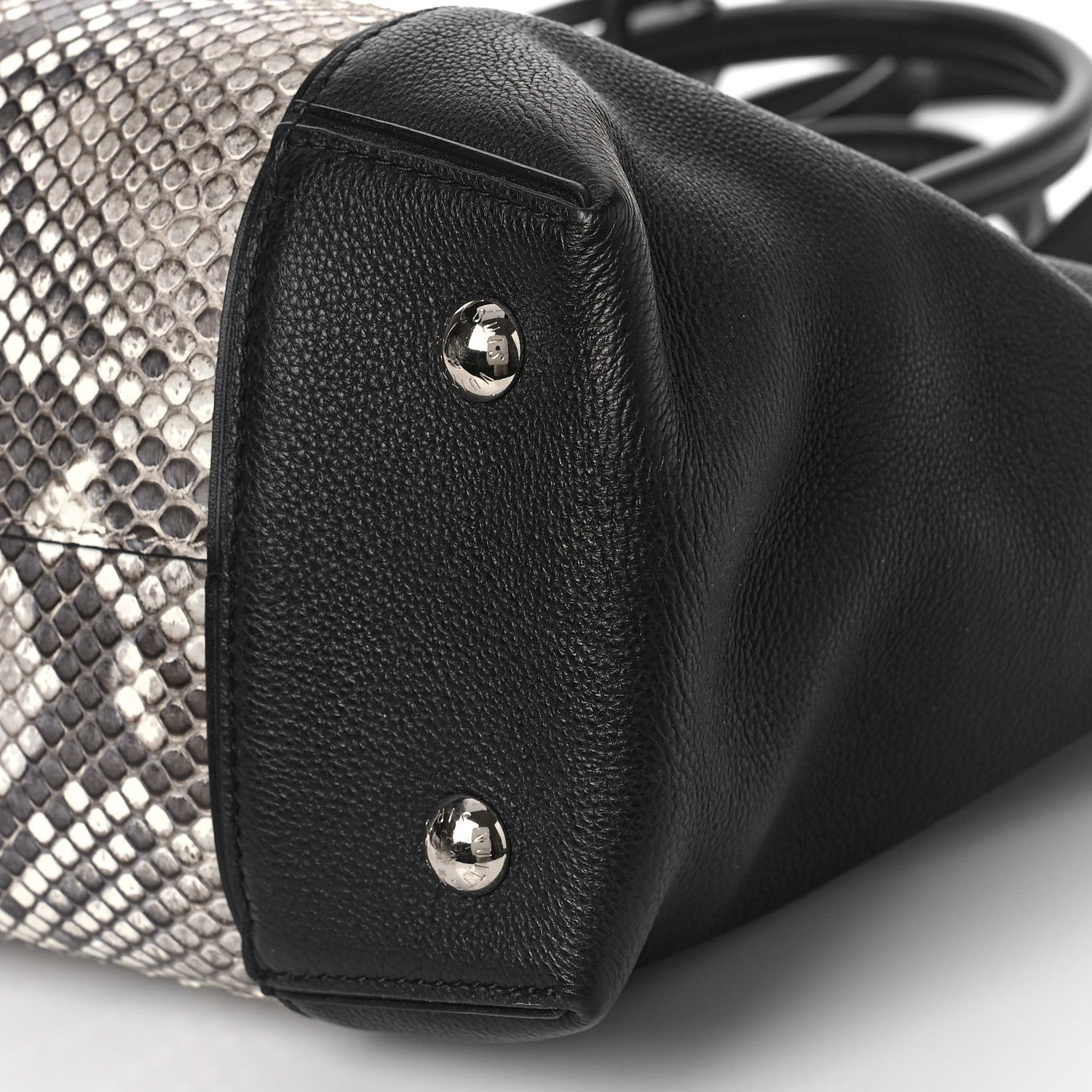 Louis Vuitton Snakeskin Taurillon Soft Lockit PM Black 8 of 8