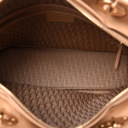 Christian Dior Lambskin Cannage Large Lady Dior Beige 6 of 12