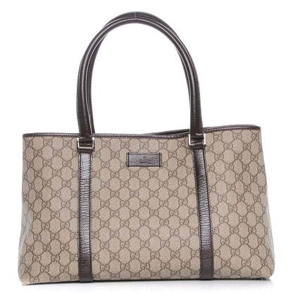 Gucci GG Plus Monogram Medium Joy Tote Dark Brown 1 of 7