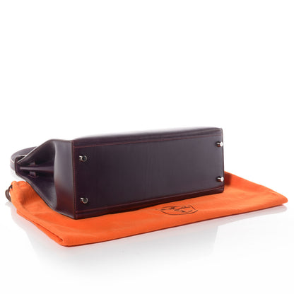 Hermes Box Kelly Sellier 32 Raisin 4 of 8