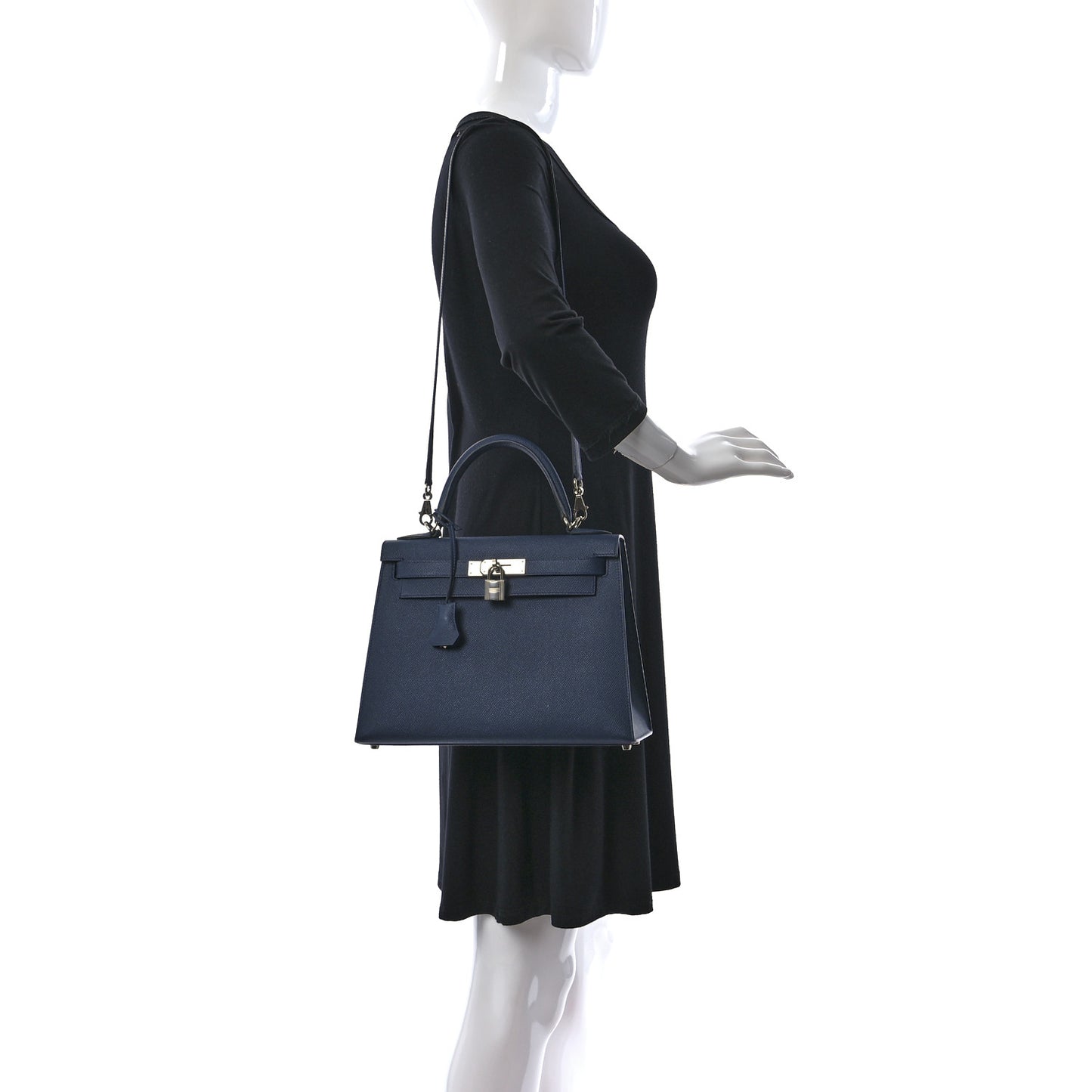 Epsom Kelly Sellier 28 Bleu De Malte