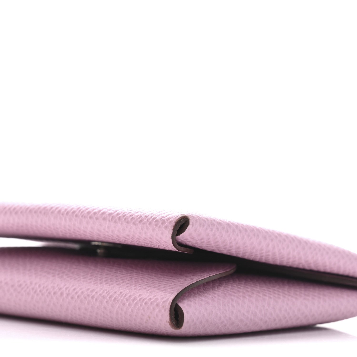 Hermes Epsom Calvi Duo Card Case Mauve Sylvestre 9 of 10