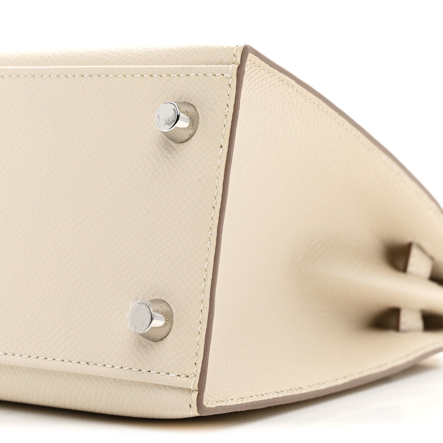 Hermes Epsom Kelly Sellier 25 Craie 10 of 11