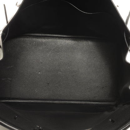 Hermes Taurillon Clemence Birkin 40 Black 5 of 9