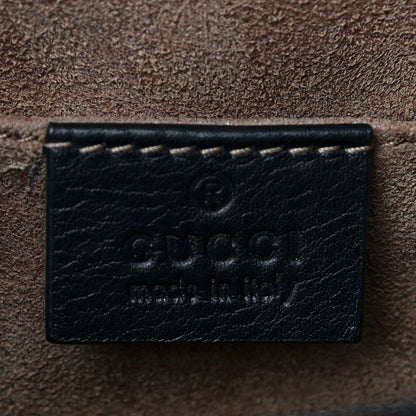 Gucci Calfskin Small Padlock Shoulder Bag Black 6 of 12