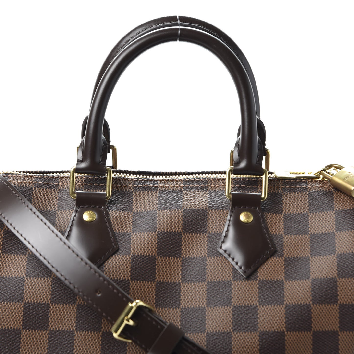 Damier Ebene Speedy Bandouliere 25