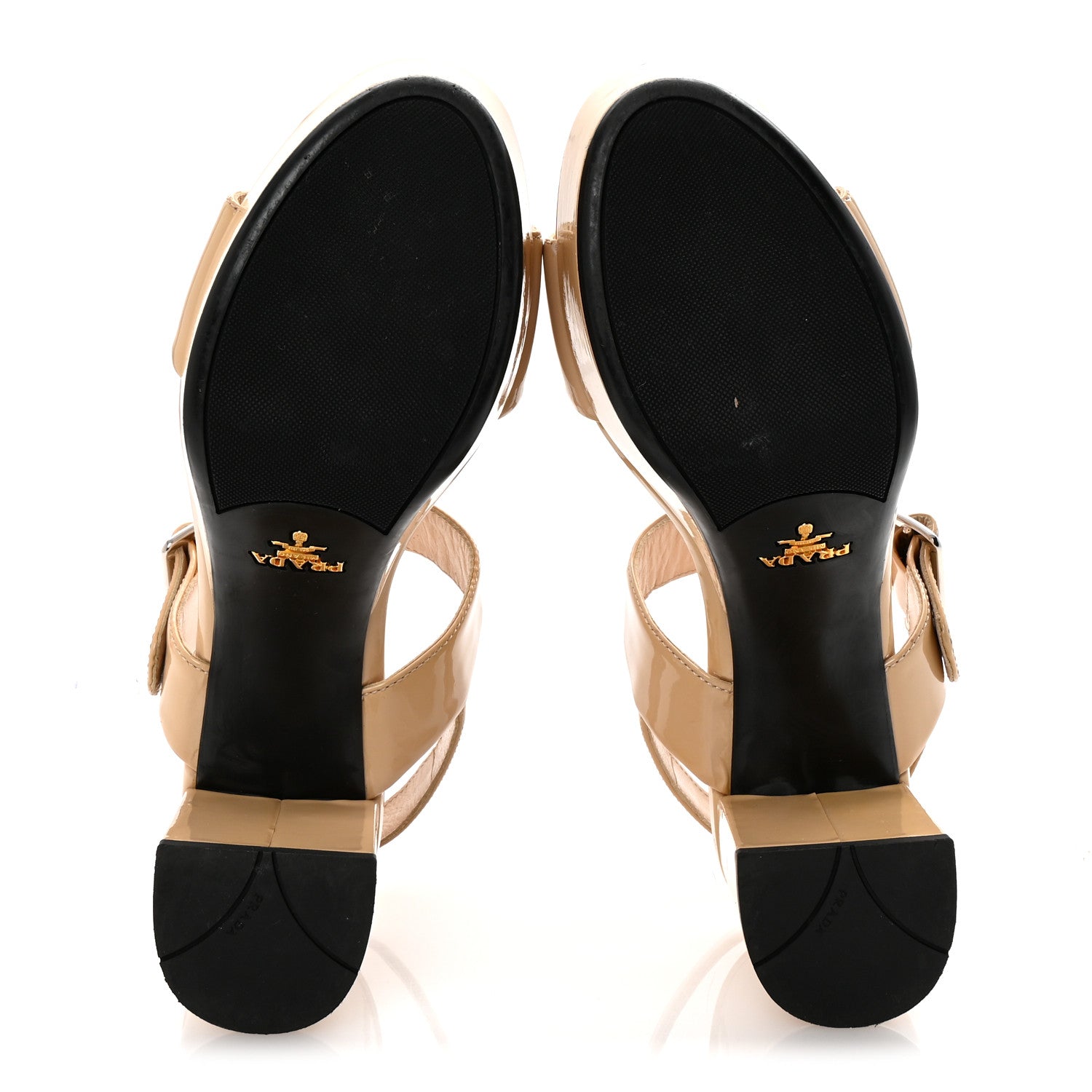 Prada Patent Platform Sandals  36 6 of 9